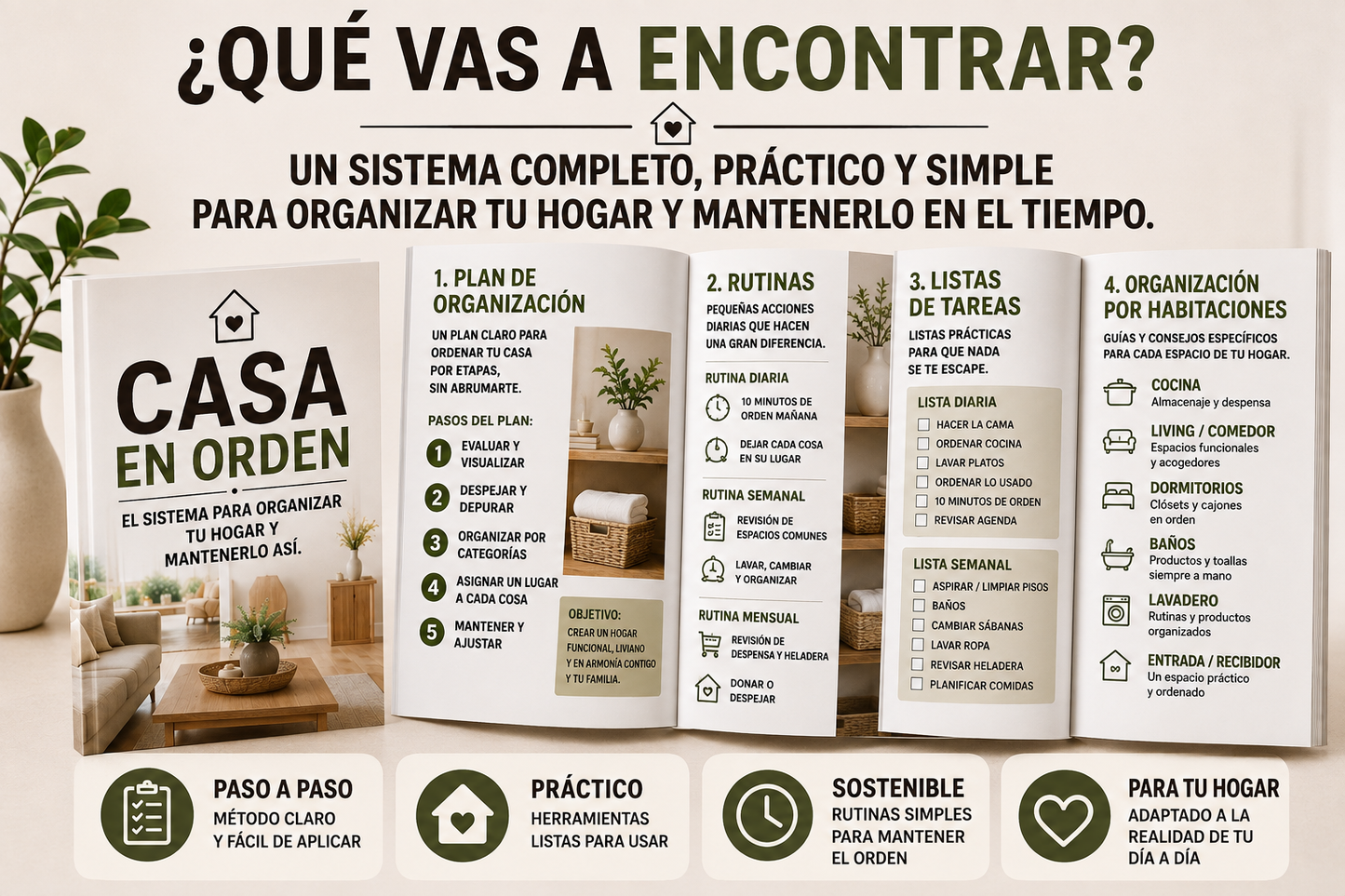 Casa en Orden: El Sistema para Organizar tu Hogar